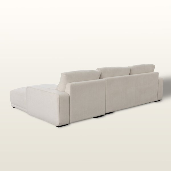 Pohovka Silkeborg crème white pravostranná