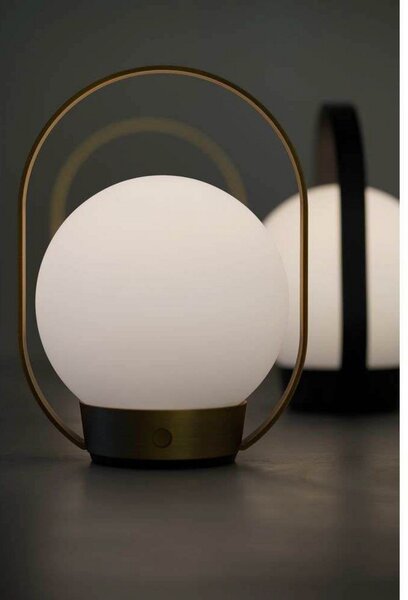 Stolové Lampa ANTIDARK, Biela, Spálňa, Hliník
