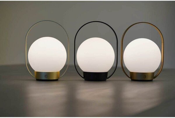 Stolové Lampa ANTIDARK, Hnedá / Hrdzavá, Spálňa, Hliník