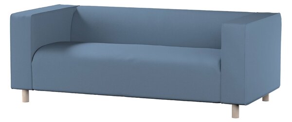 Poťah na sedačku Klippan (pre 2 osoby) farba produktu modrá látka zapletaná