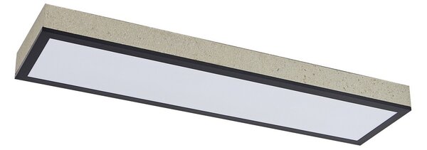 Stropné Lampa Lindby, Laviona, stmievateľné, Čierna, Obývacia izba, Kov, Moderný