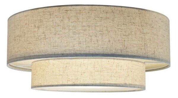 Stropné Lampa Nordlux, Béžová, Tkanina / Textil