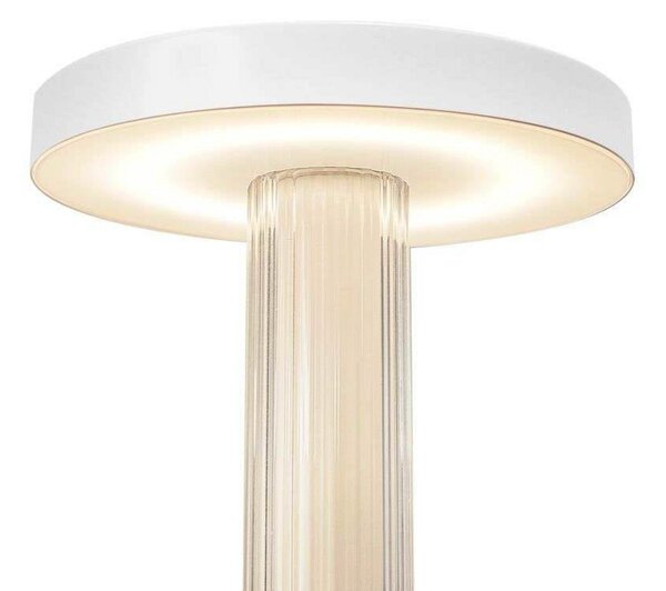 Stolové Lampa DFTP by Nordlux, Trezzi, stmievateľné, Biela, Obývacia izba, Kov, Škandinávsky