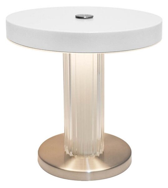 Stolové Lampa DFTP by Nordlux, Trezzi, stmievateľné, Biela, Obývacia izba, Kov, Škandinávsky