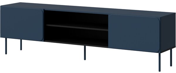 MEBLINE Komoda RTV VINCENT 200 EF indigo