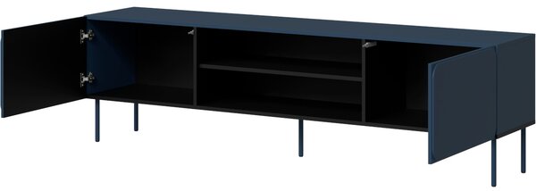MEBLINE Komoda RTV VINCENT 200 EF indigo