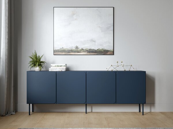 MEBLINE Komoda VINCENT 200 4D indigo