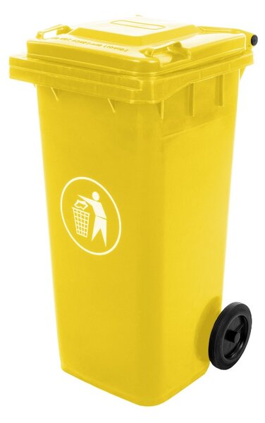 Popolnica Mulltonne 120 L - žltá