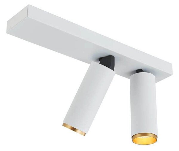 Stropné Lampa LOOM DESIGN, X-Beam, stmievateľné, Biela, Obývacia izba, Hliník, Moderný
