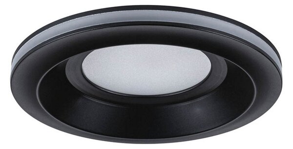 Sormus zapustene LED svietidla Ø 10 cm IP65 čierne 3 ks