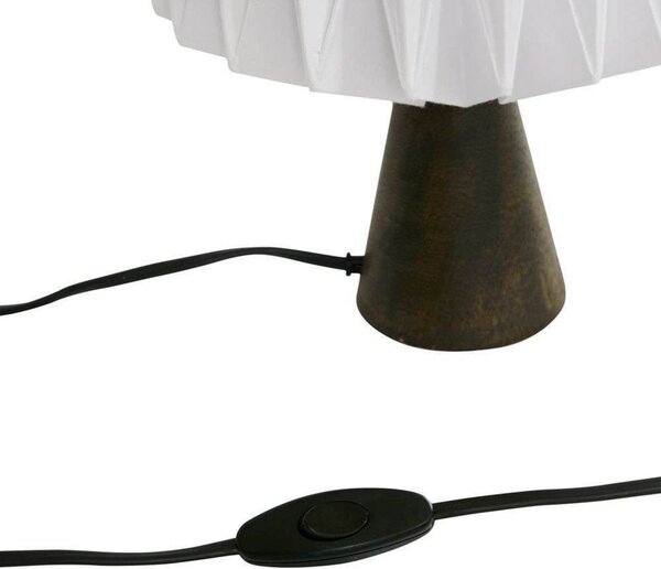 Stolové Lampa Watt & Veke, Biela, Obývacia izba, Drevo, Škandinávsky