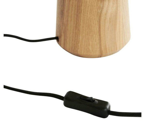 Stolové Lampa Watt & Veke, stmievateľné, Biela, Obývacia izba, Sklo, Škandinávsky