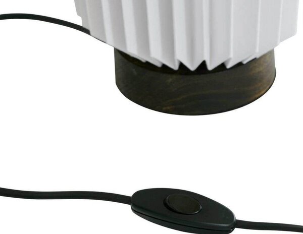Stolové Lampa Watt & Veke, Biela, Obývacia izba, Papier / Kartón, Škandinávsky