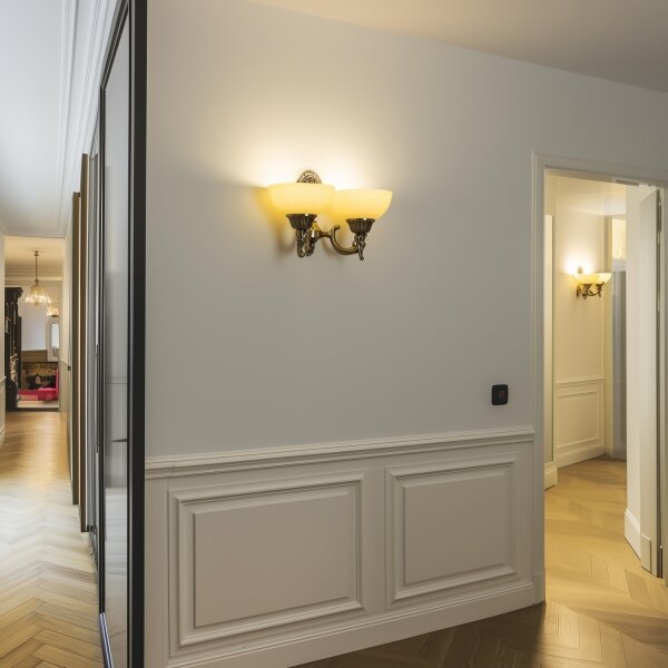 Brilagi - Nástenná lampa CLASSIC 2xE27/60W/230V mosadz