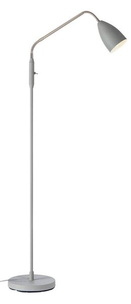 Stojacie Lampa Markslöjd, Sivá, Obývacia izba, Kov