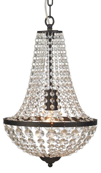 Lustre Markslöjd, Gränsö, stmievateľné, Transparentná, Obývacia izba, Krištáľ