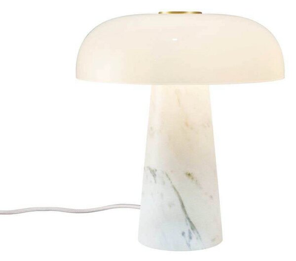 Stolové Lampa DFTP by Nordlux, Glossy, Biela, Obývacia izba, Mramor, Škandinávsky