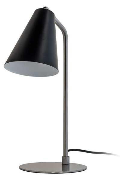 Stolové Lampa Dyberg Larsen, Oswald, Čierna, Obývacia izba, Kov, Dizajnový