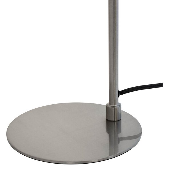 Stolové Lampa Dyberg Larsen, Oswald, Čierna, Obývacia izba, Kov, Dizajnový