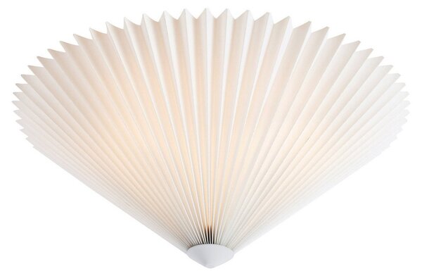 Stropné Lampa Markslöjd, Plisado, stmievateľné, Biela, Obývacia izba, Tkanina / Textil