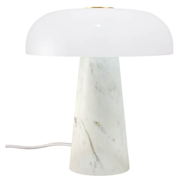 Stolové Lampa DFTP by Nordlux, Glossy, Biela, Obývacia izba, Mramor, Škandinávsky