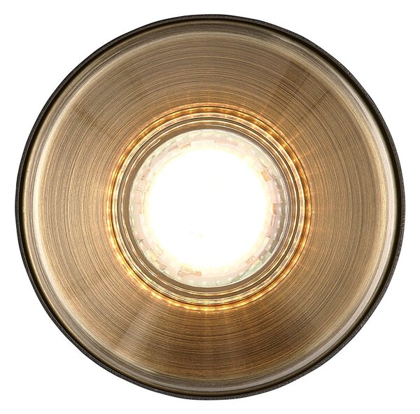 Stropné Lampa Nordlux, Pitcher, stmievateľné, Čierna, Obývacia izba, Kov, Moderný
