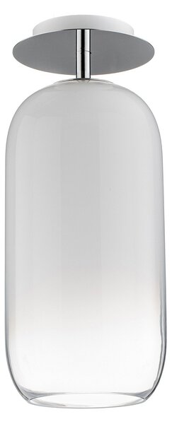 Stropné Lampa Artemide, Gople, stmievateľné, Biela, Obývacia izba, Sklo, Dizajnový