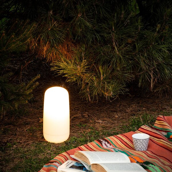 Stolové Lampa Artemide, Gople, stmievateľné, Biela, Obývacia izba, Plast, Dizajnový