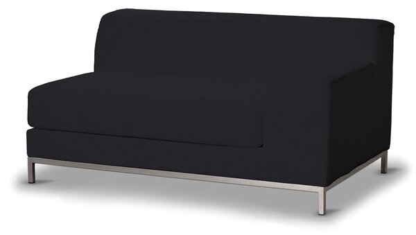 Poťah na sedačku Kramfors (pravostranná, pre 2 osoby) farba produktu čierna látka zapletaná