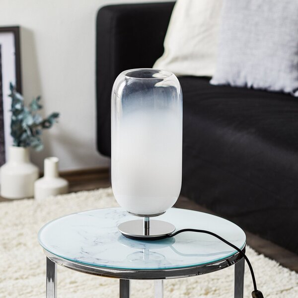 Stolové Lampa Artemide, Gople Mini, Biela, Obývacia izba, Sklo, Dizajnový