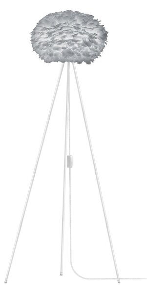 Stojacie Lampa UMAGE, Eos, Sivá, Obývacia izba, Kov, Dizajnový
