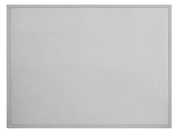 Detská hracia podložka 220x180 cm, pamäťová pena, sivá