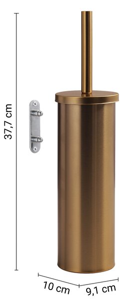 Gedy Gedy, FLIP WC kefa závesná, systém Lift&Clean, měď mat, 52330382