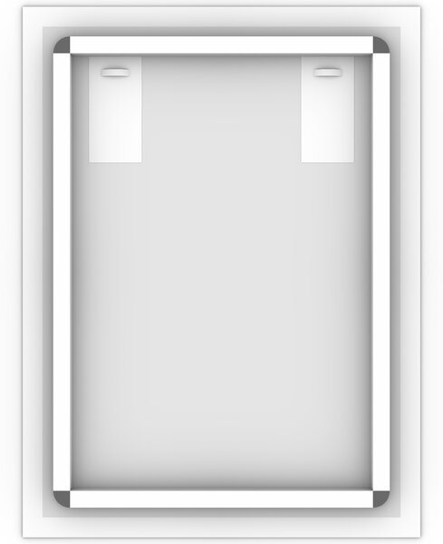 LED zrkadlo Classico - Vertikálne Veľkosť Zrkadla (šírka x výška): 50x50 cm, Ovládanie: wifi aplikácia (+30€), Farba osvetlenia: Studená biela (+0€)