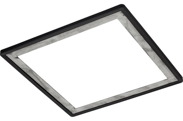 Briloner 7457-414 - LED stropné svietidlo SLIM LED/18W/230V 4000K 29x29 cm čierne