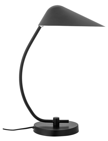 Stolové Lampa Bloomingville, Nisella, Čierna, Obývacia izba, Kov, Moderný