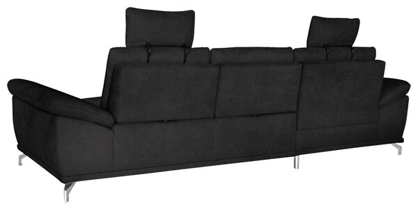 ROHOVÁ SEDAČKA, textil, čierna Sit & More - Sedačky, Online Only