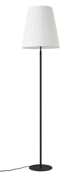Stojacie Lampa Lindby, Virelle, Biela, Obývacia izba, Tkanina / Textil, Moderný