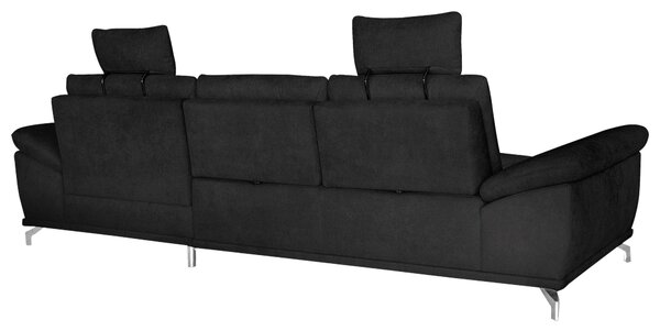 ROHOVÁ SEDAČKA, textil, čierna Sit & More - Sedačky, Online Only