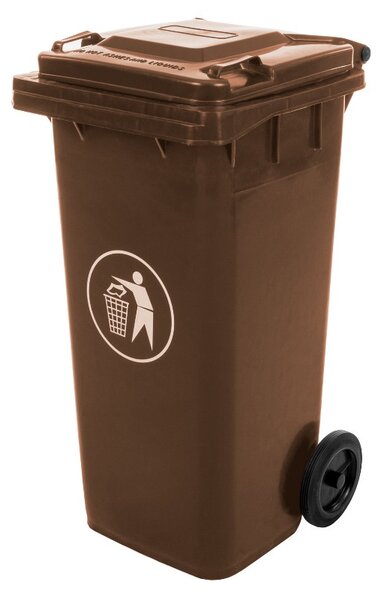 Popolnica Mulltonne 120 L - hnedá