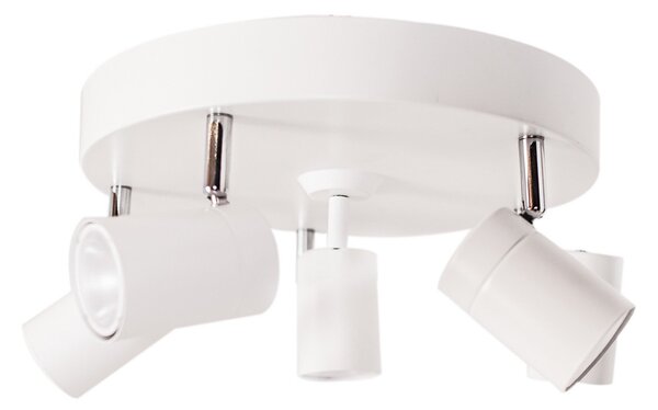Stropné Lampa By Rydéns, Correct, stmievateľné, Biela, Obývacia izba, Kov, Moderný