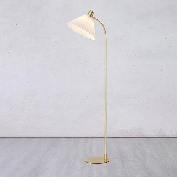 Stojacie Lampa Markslöjd, Mira, Zlatá / Mosadz, Obývacia izba, Kov