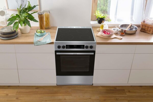 Gorenje GECS6C70XC - Sporák sklokeramický