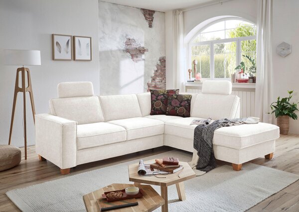 ROHOVÁ SEDAČKA, textil, krémová Sit & More - Sedačky, Online Only