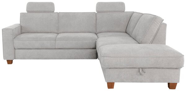 ROHOVÁ SEDAČKA, textil, strieborná Sit & More - Sedačky, Online Only