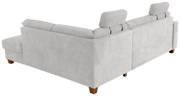 ROHOVÁ SEDAČKA, textil, strieborná Sit & More - Sedačky, Online Only