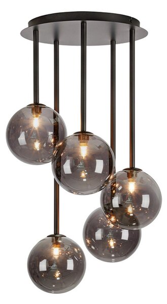 Stropné Lampa Markslöjd, Čierna, Obývacia izba, Kov