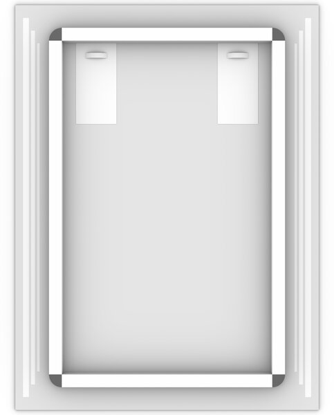 LED zrkadlo Art Deco Aumentato - Vertikálne Veľkosť Zrkadla (šírka x výška): 50x50 cm, Ovládanie: wifi aplikácia (+30€), Farba osvetlenia: Studená biela (+0€)