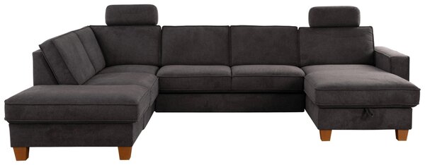 SEDACIA SÚPRAVA, textil, tmavosivá Sit & More - Sedačky, Online Only