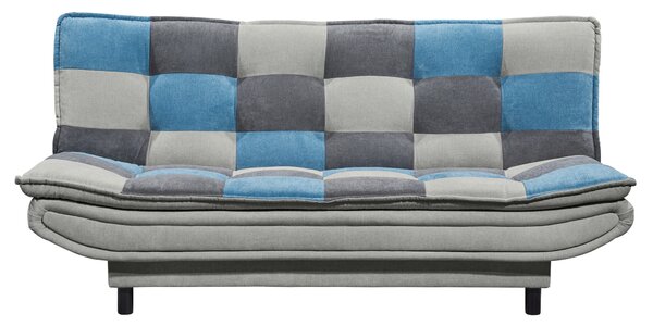 ROZKLADACIA POHOVKA, textil, kompozitné drevo, modrá, bahenná hnedá, tmavosivá MID.YOU - Sedačky, Online Only